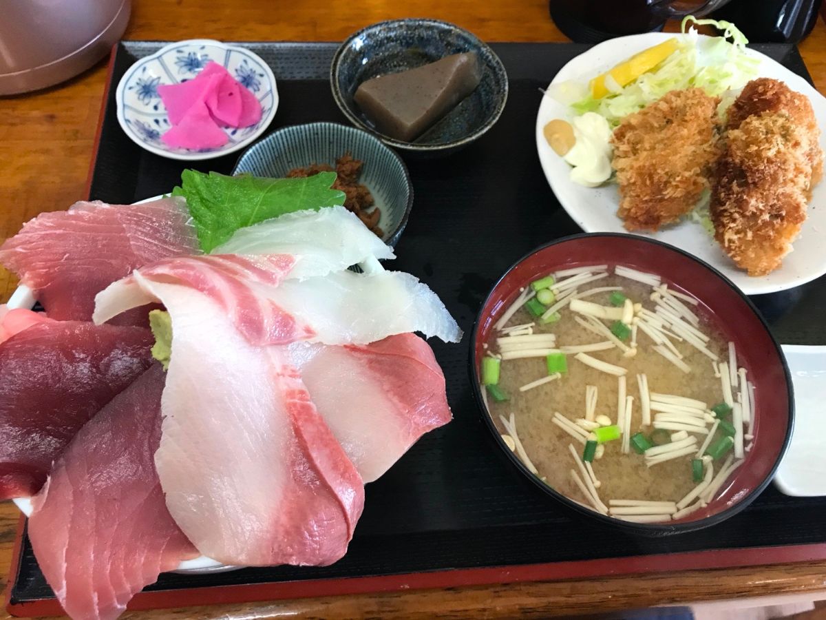 銚子の日帰り海鮮で食べた海鮮丼