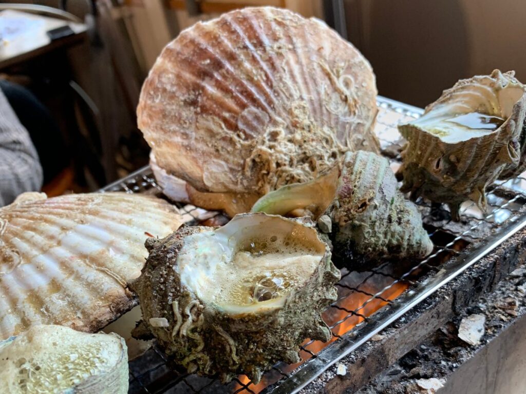 海鮮浜焼き小屋まるはまの食べ放題