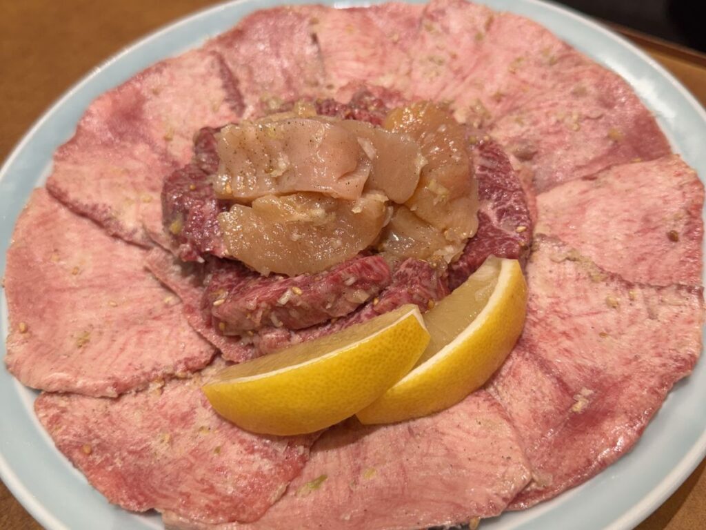 清澄白河「清流苑」の塩系盛り合わせ