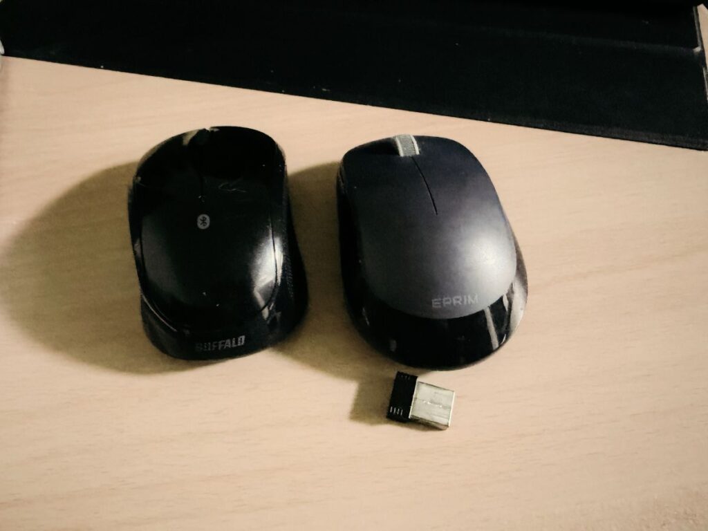 USBレシーバー付きワイヤレスマウス