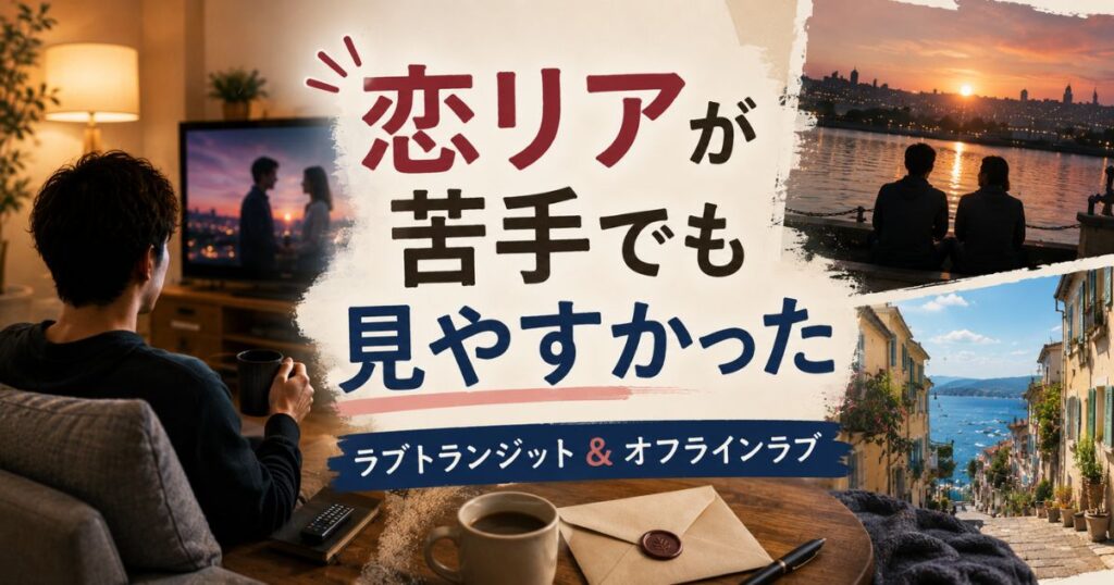 ラブトランジットとオフラインラブを紹介する記事のアイキャッチ