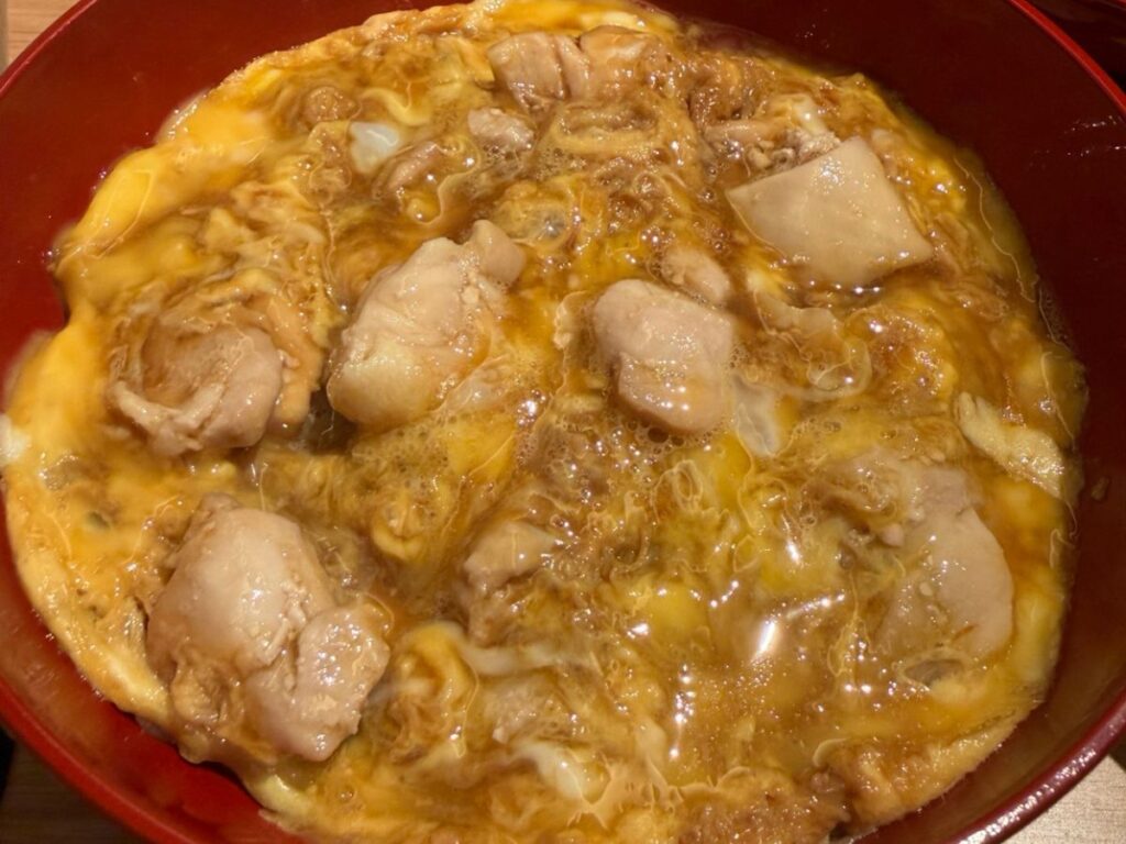 人形町「玉ひで」の親子丼